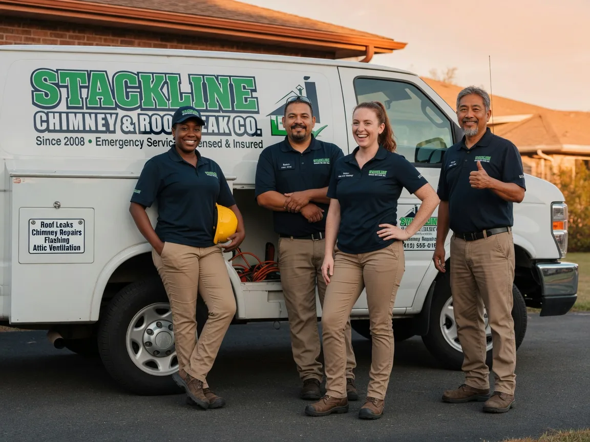 Chimney flashing repair company in Carson, CA